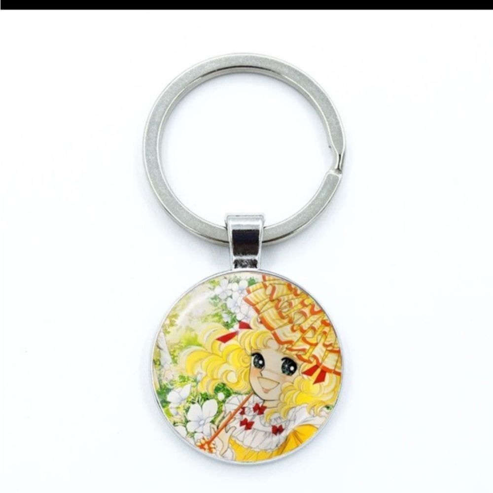 3 Anime Candy Candy Cartoons keychains, purse, chime, luggage, chain,new